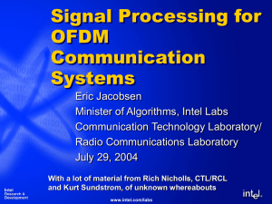 LDPC Overview and Implementation - Danville Signal Processing, Inc.