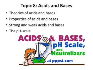 Acids and Bases