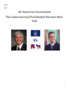 Election Unit Packet - American Government