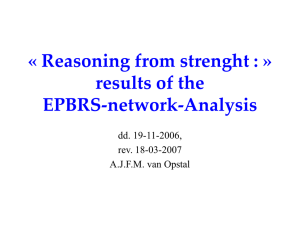 EPBRS Network Questionnaire