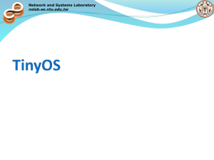 TinyOS - Network and Systems Laboratory