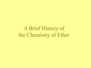 The History of Ether (Powerpoint)