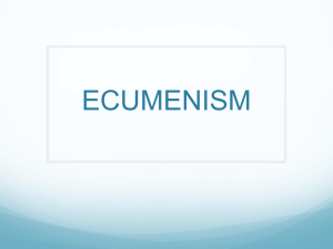 ecumenism