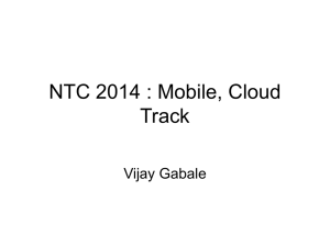 NTC 2014 : NLP/ML Track
