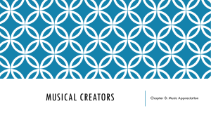 Musical creators