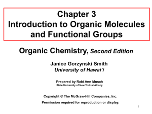 Influence of Functional Groups on Reactivity