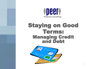 Credit and Debt PowerPoint