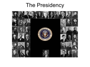 Introduction to the Presidency