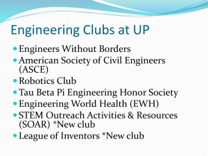 Engineering Clubs