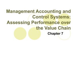 Management Accounting and Control Systems - Home