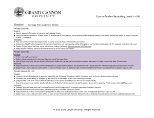 Course Guide Secondary Levels I-VIII