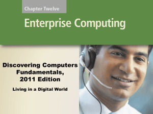Information Systems in the Enterprise - Cal State LA