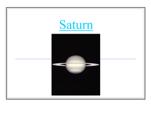 Saturn Notes