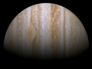 What is the weather like on jovian planets?