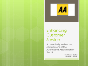 Enhancing Customer Service - Alberto Cortez E-Portfolio