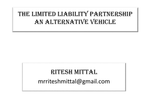 A limited liability partnership shall