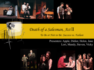 Act 2 in Death of a Salesman