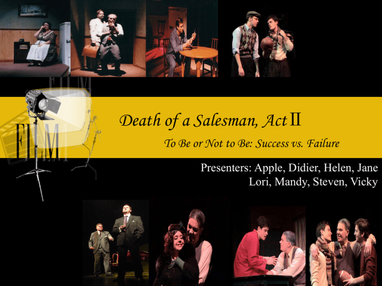 Death Of A Salesman Act 2 Short Summary