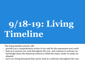 Living Timeline