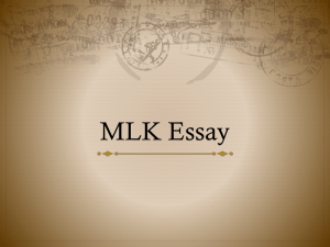 MLK Essay - Simpson County Schools