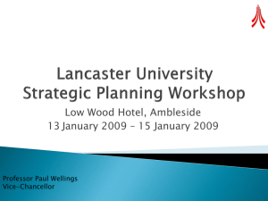Challenge 2 - Lancaster University