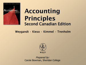 Ch 12 Accounting Principles (GAAP)