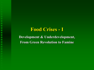 Food Crises