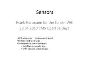 Sensors28.04.2010 - Indico
