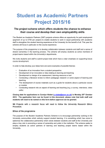 SAP Project Scheme 2015-16 – final