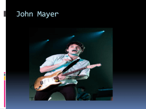 John Mayer - Nicholas Green