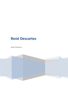 René Descartes - What Greg is Learning
