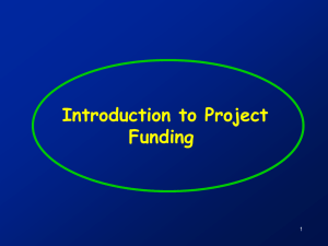 ProjectFinancing Slides