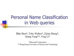 Web-page Classification through Summarization