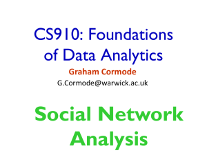 Social Network Analysis