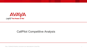 CallPilot Competitive Analysis