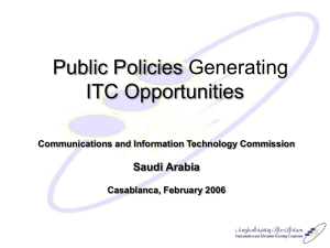ICT Market In Saudi Arabia