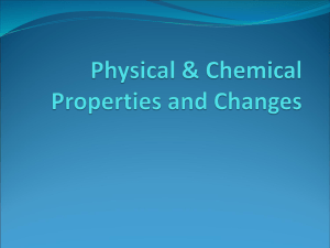 Physical & Chemical Properties
