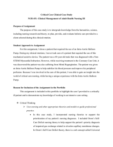 Acute Care Case Study Intro Page