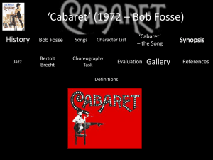 Cabaret' (1972 – Bob Fosse