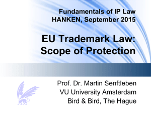 Trademark Law - Protection