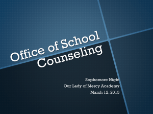 office of school counseling