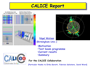 A MAPS-based readout of an electromagnetic calorimeter for the ILC