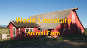 World Literature Animal Farm