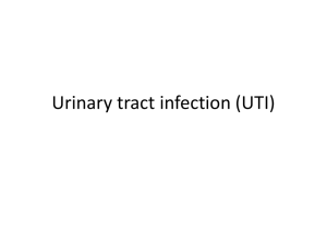 What is a urinary tract infection? - FROM 1:45-3