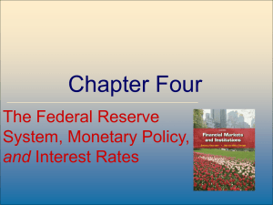 Federal Reserve Banks Assist in the conduct of monetary policy