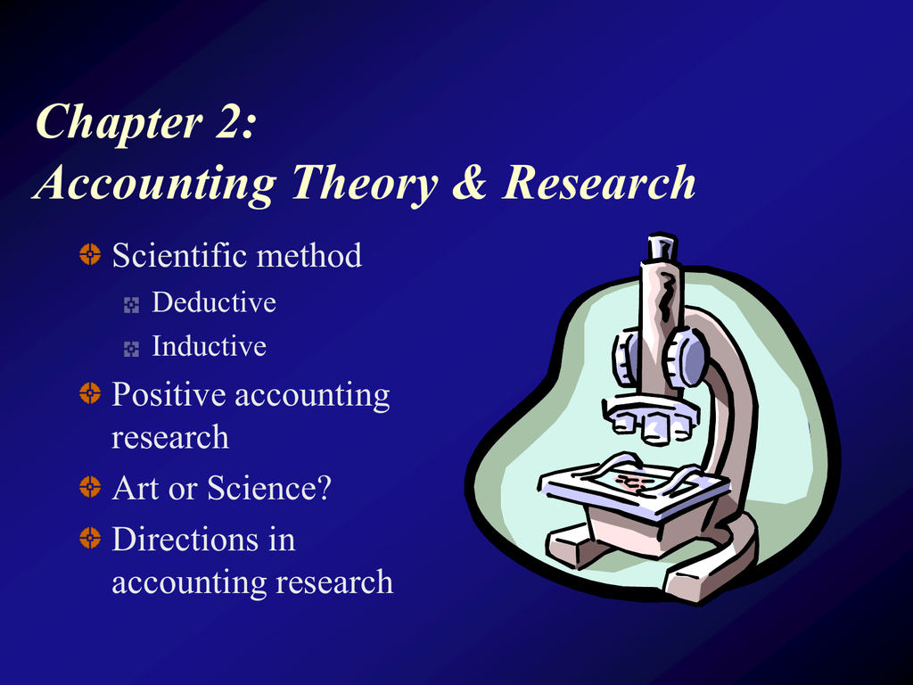 research method accounting and finance