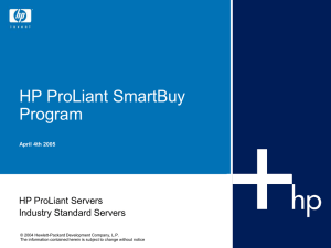 HP Smart Buy Program - Microsoft Center