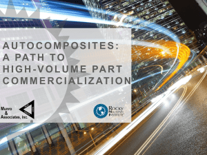 Autocomposites Automaker Pitch: A Path to High