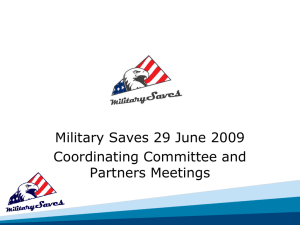 Coordinating Committee June 2009