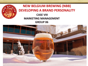 New Belgium Brewing Purpose Statement
